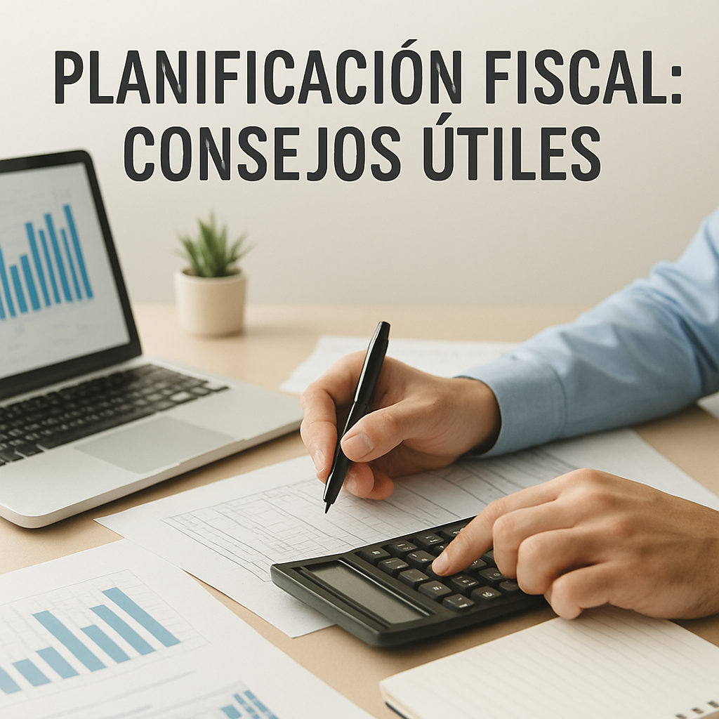 Planificación fiscal: consejos útiles